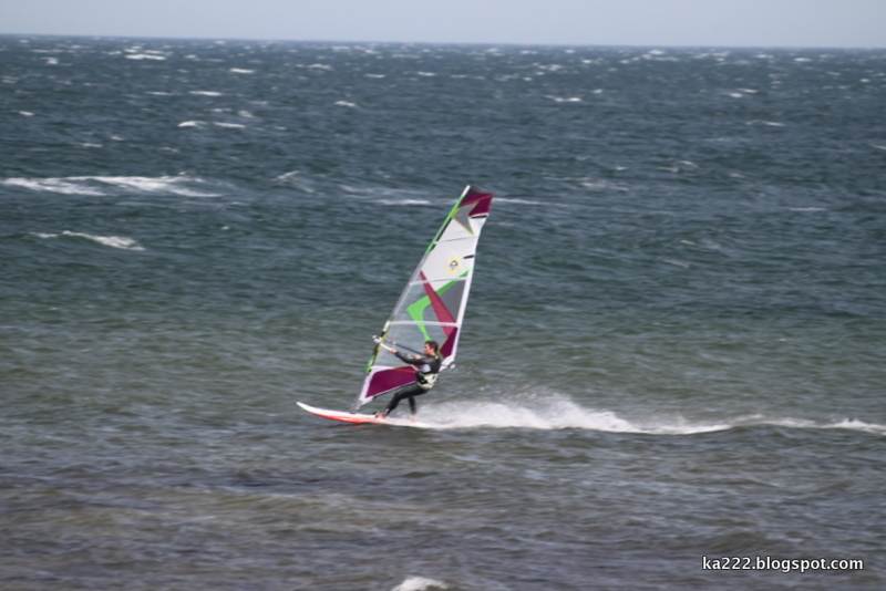 Testing out the 2012 North sails