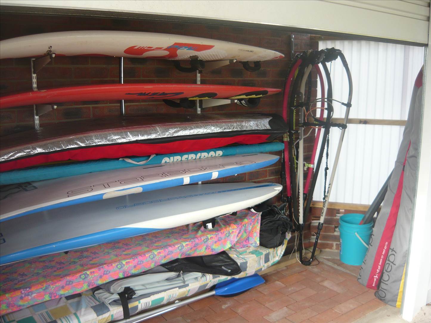 windsurfing shed
