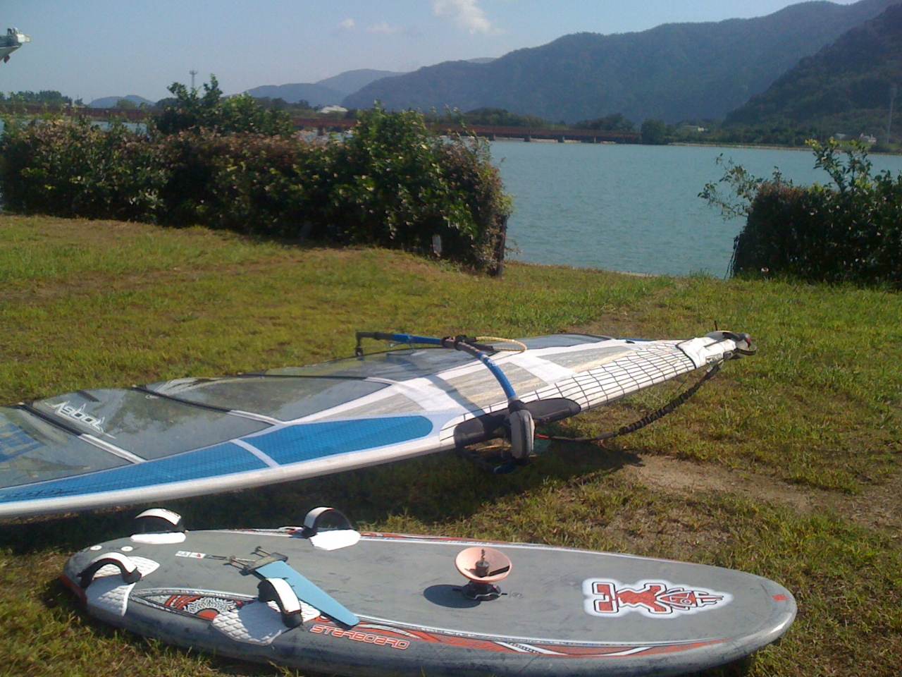 My gear for the day after the thermal breeze died.