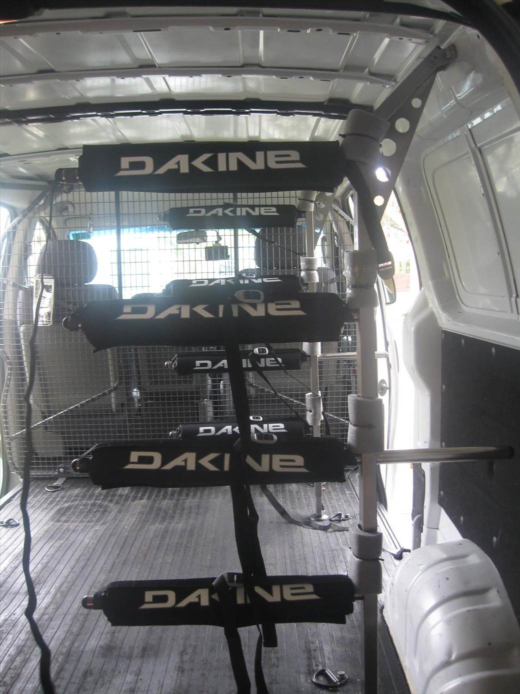 installed racks rear