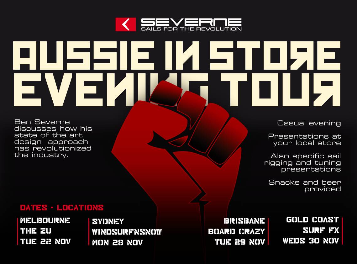 Severne In Store Tour Poster