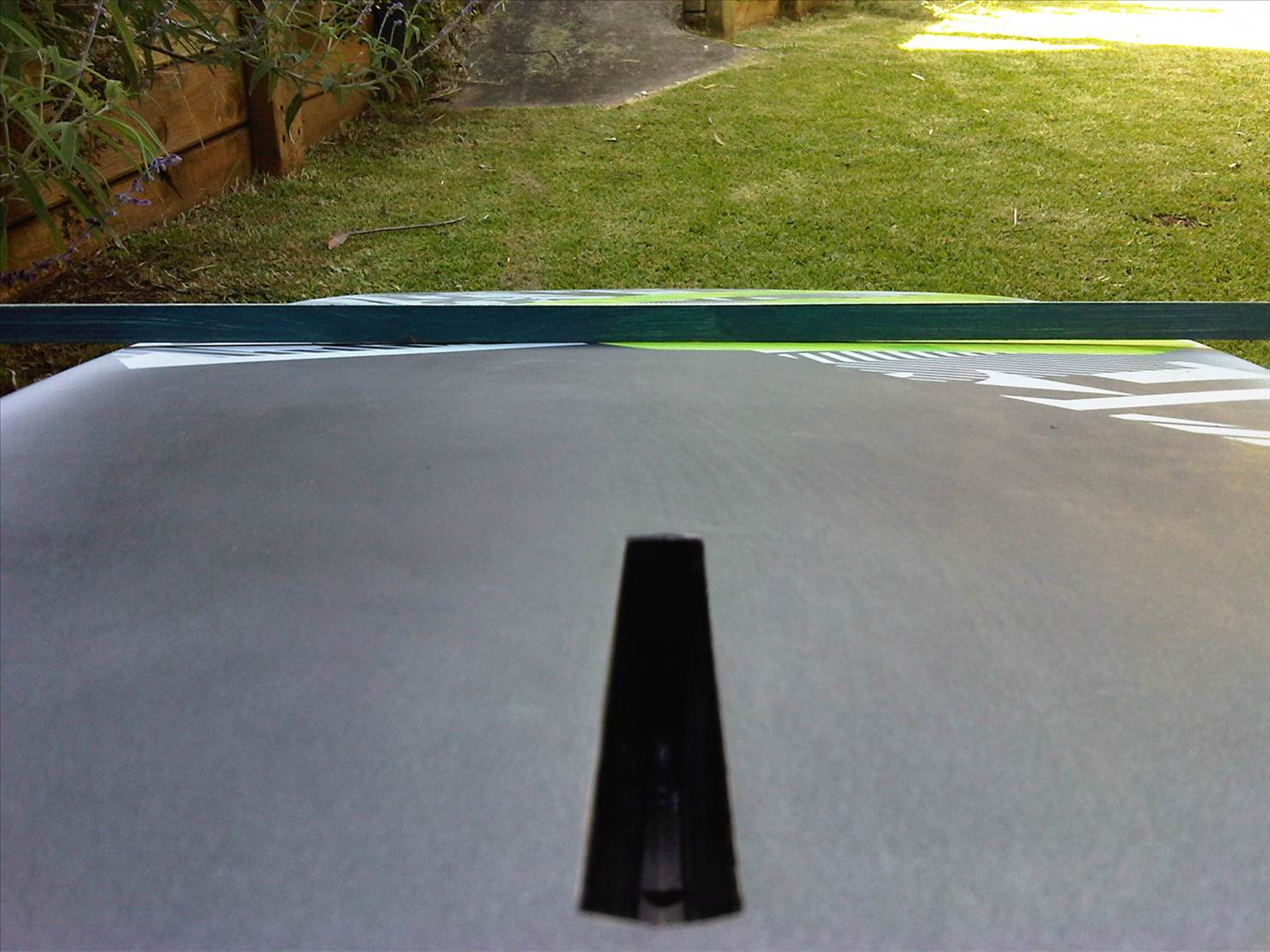 flat bottom slight V