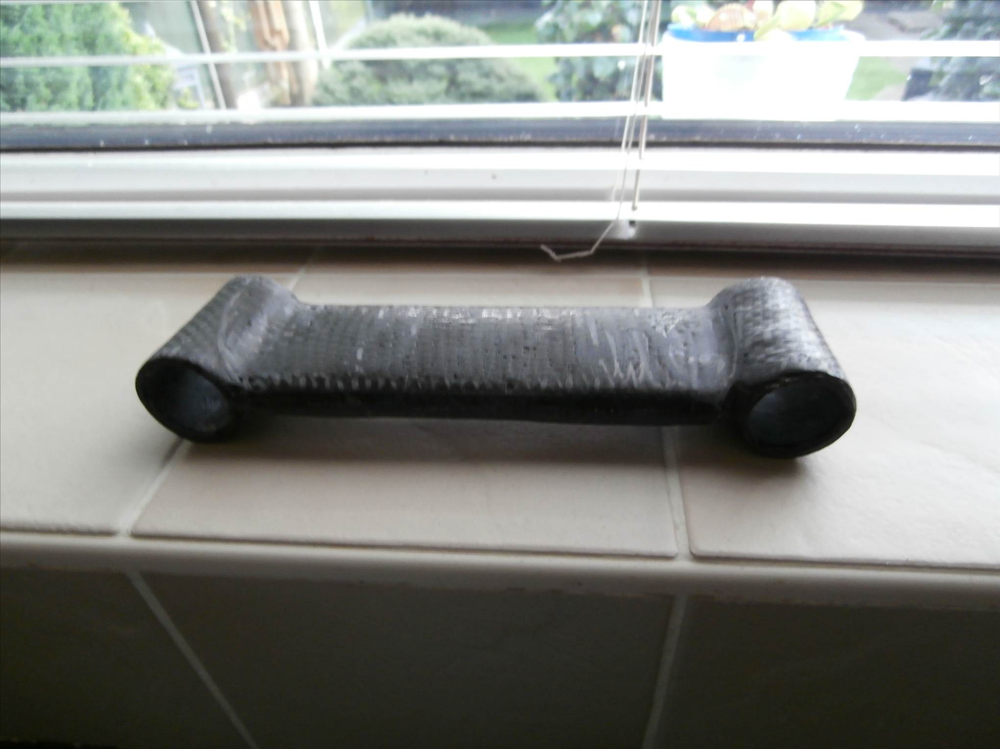 home made carbon wide tail boom