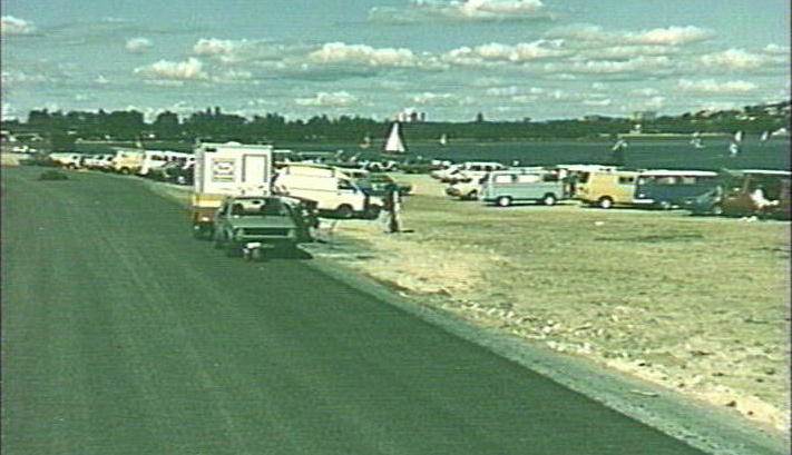 Windsurfing Narrabeen 1983