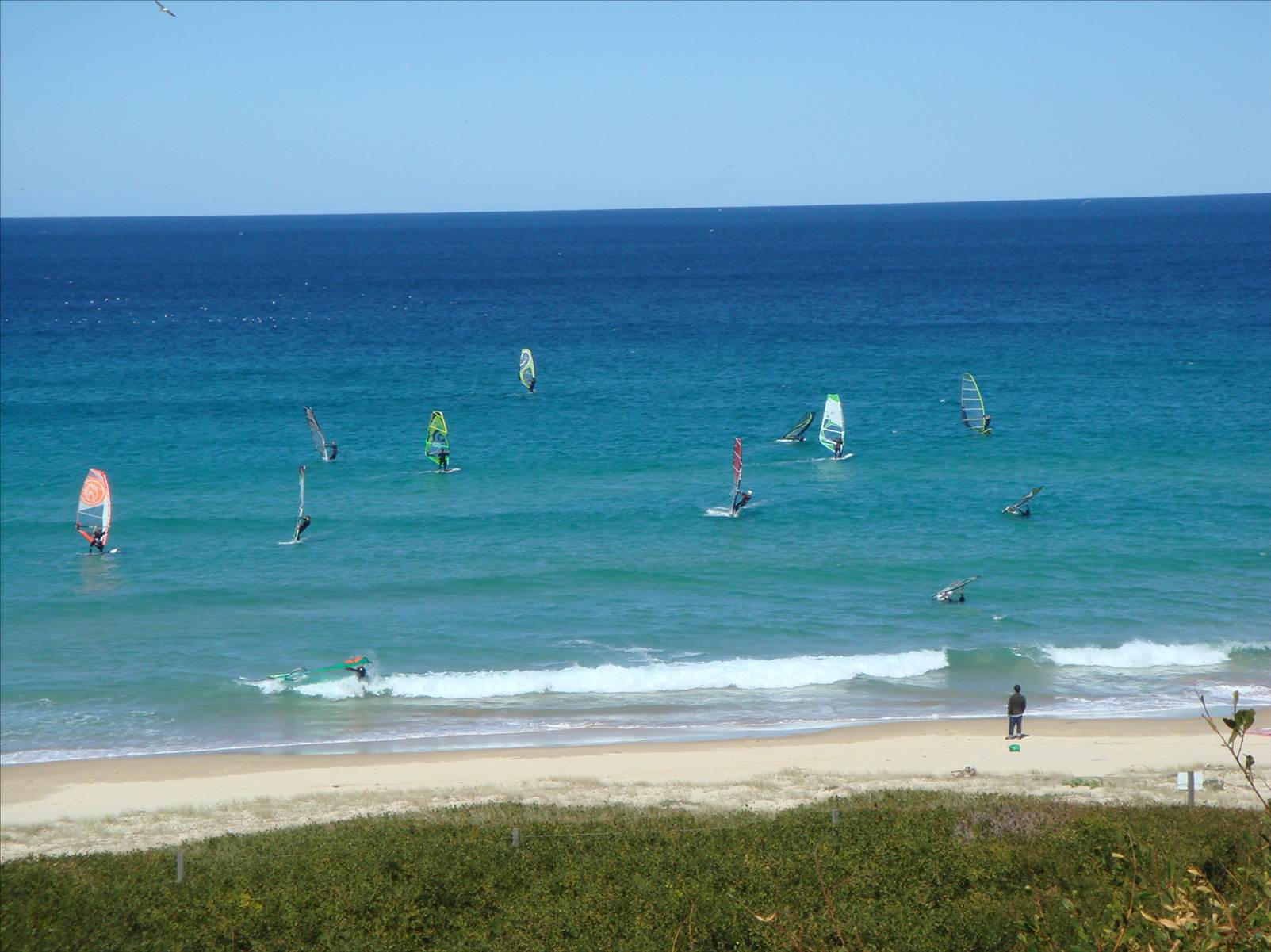 Waiting for the swell