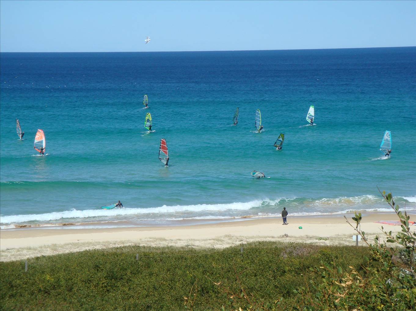 Waiting for the swell