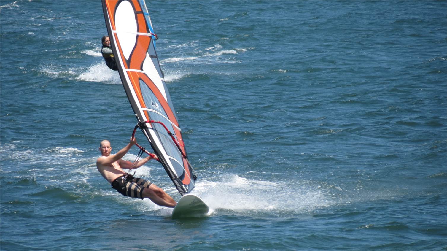 Windsurfing at Kyeemagh 19 November 2012