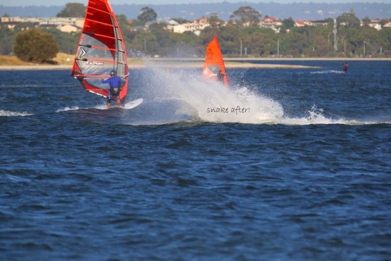 Wed slalom racing