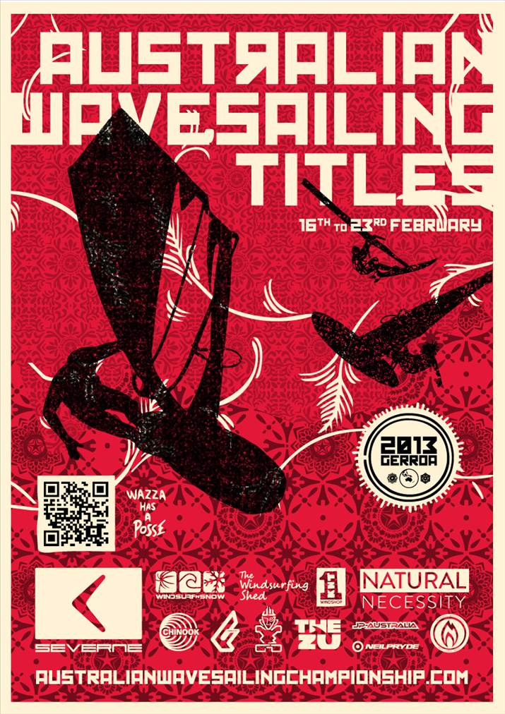 Australian Wavesailing Title Poster