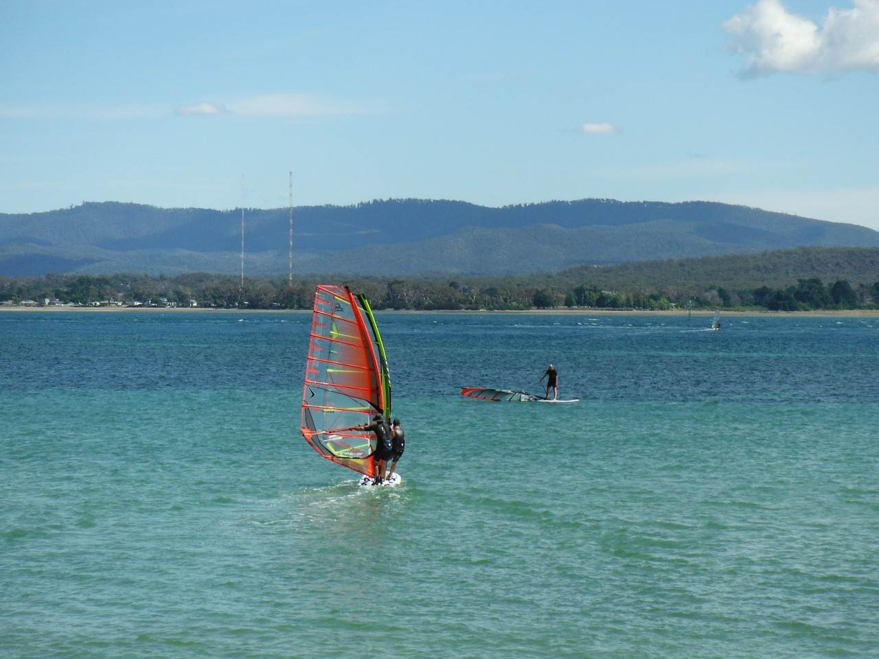 Learn to windsurf day