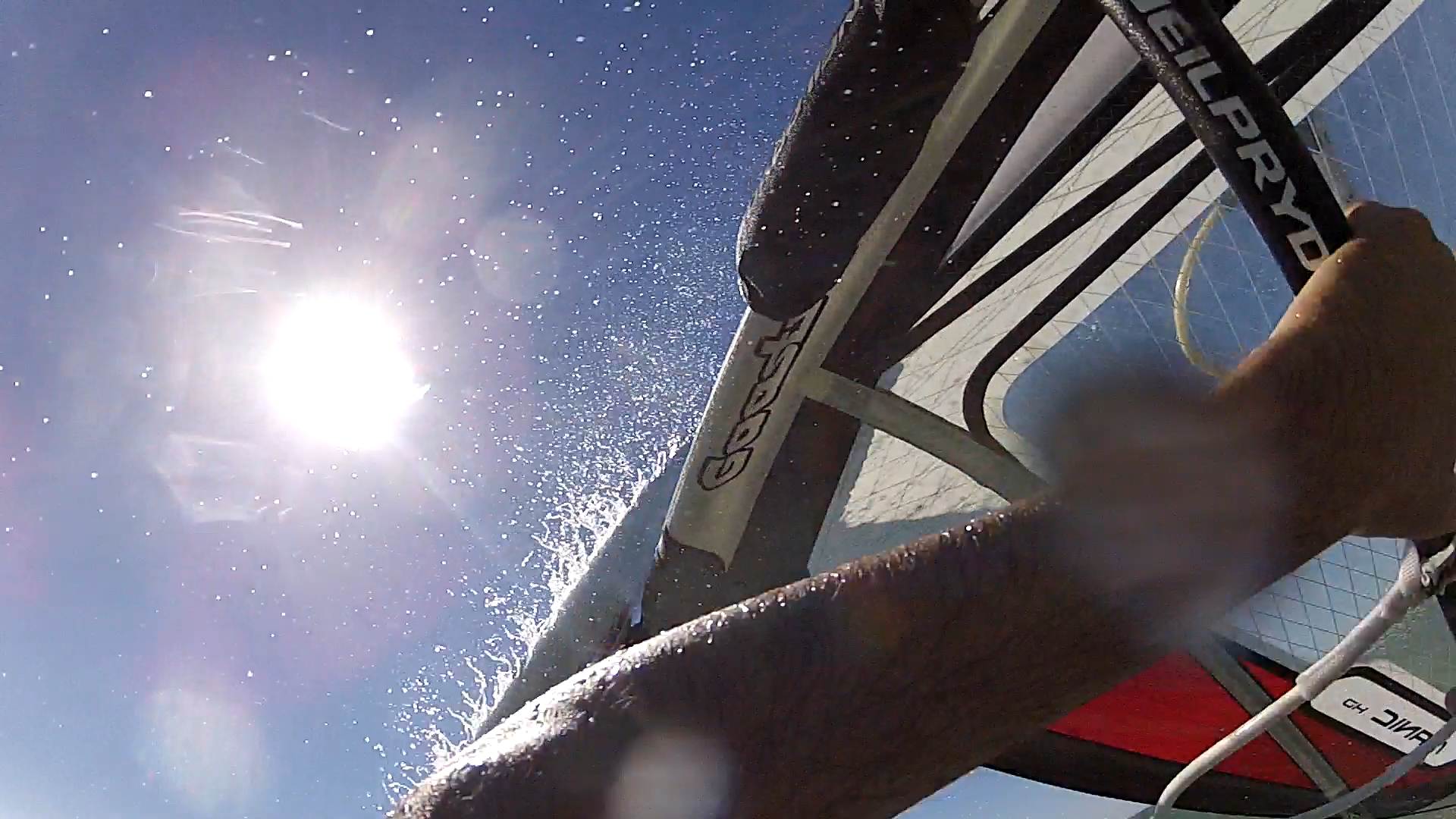 Windurfing on board pics