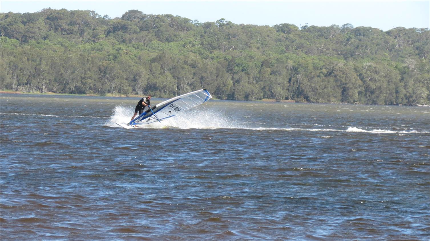 Canton Beach windsurfing 18 March 2013