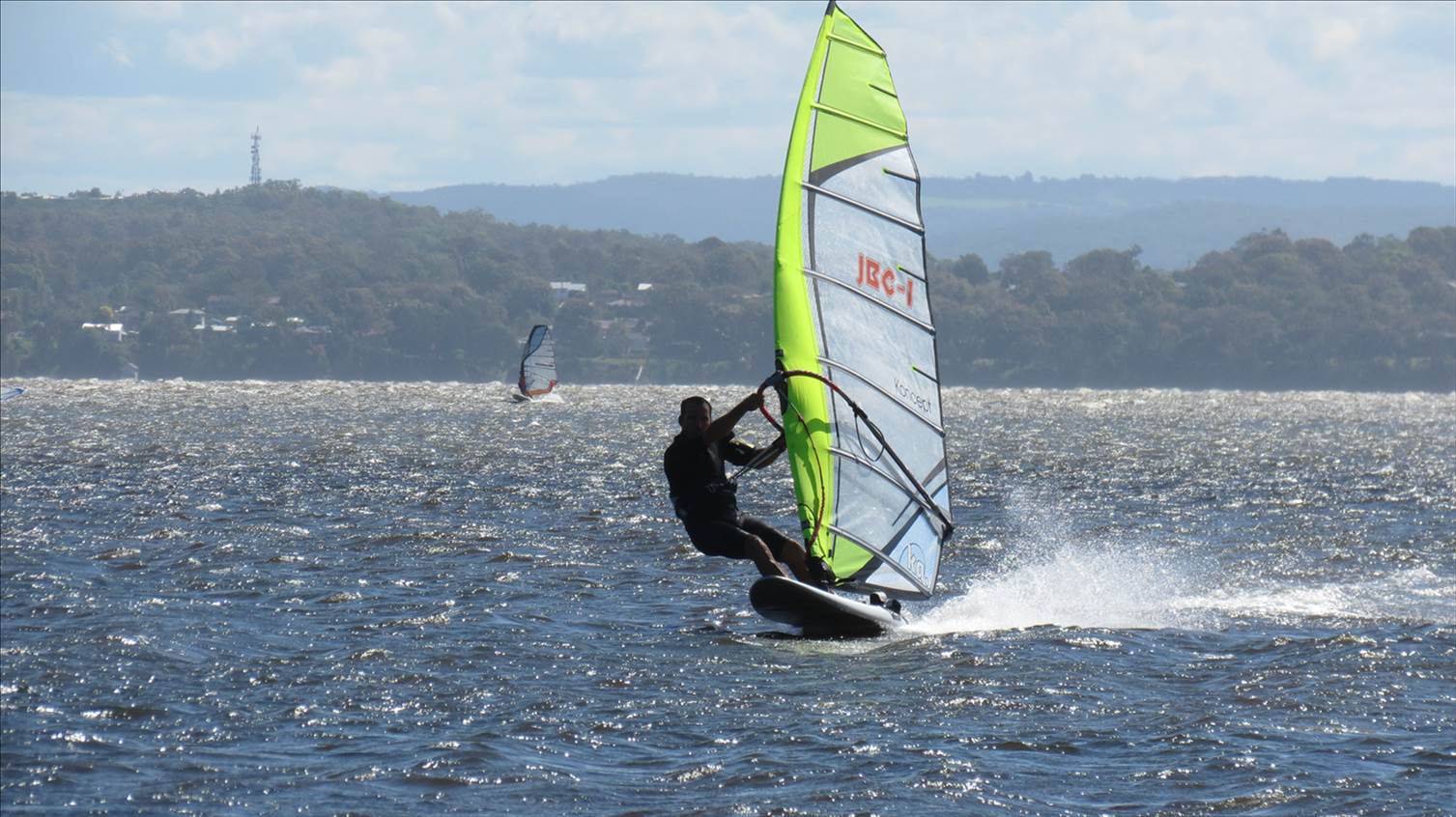 Canton Beach windsurfing 18 March 2013
