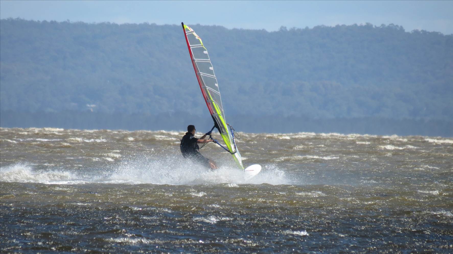 Canton Beach windsurfing 18 March 2013