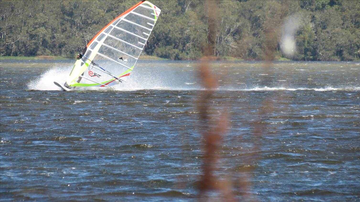 Canton Beach windsurfing 18 March 2013