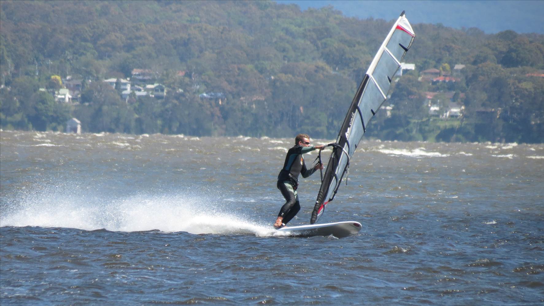 Canton Beach windsurfing 18 March 2013