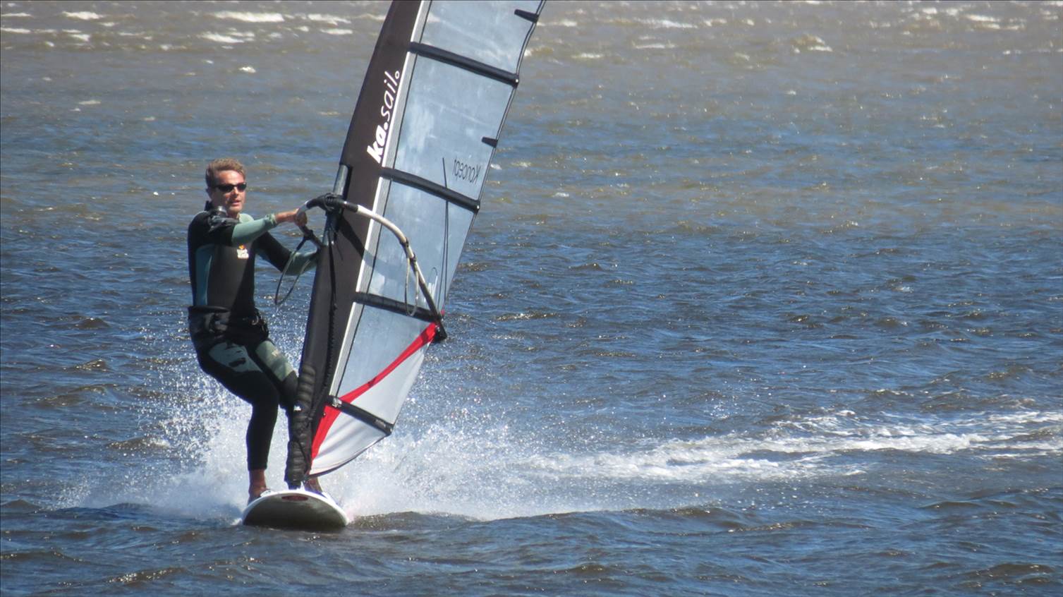 Canton Beach windsurfing 18 March 2013