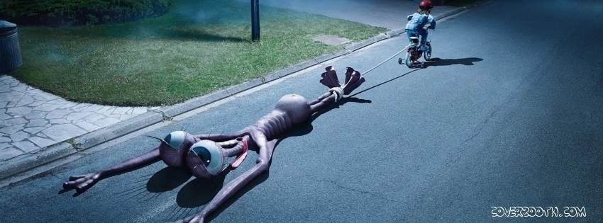 cool-boy-pulling-alien-by-his-cycle-funny-timeline-covers