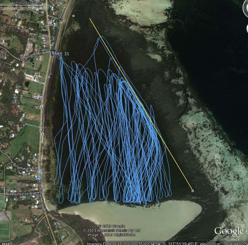NM path for Frenchmans Bay