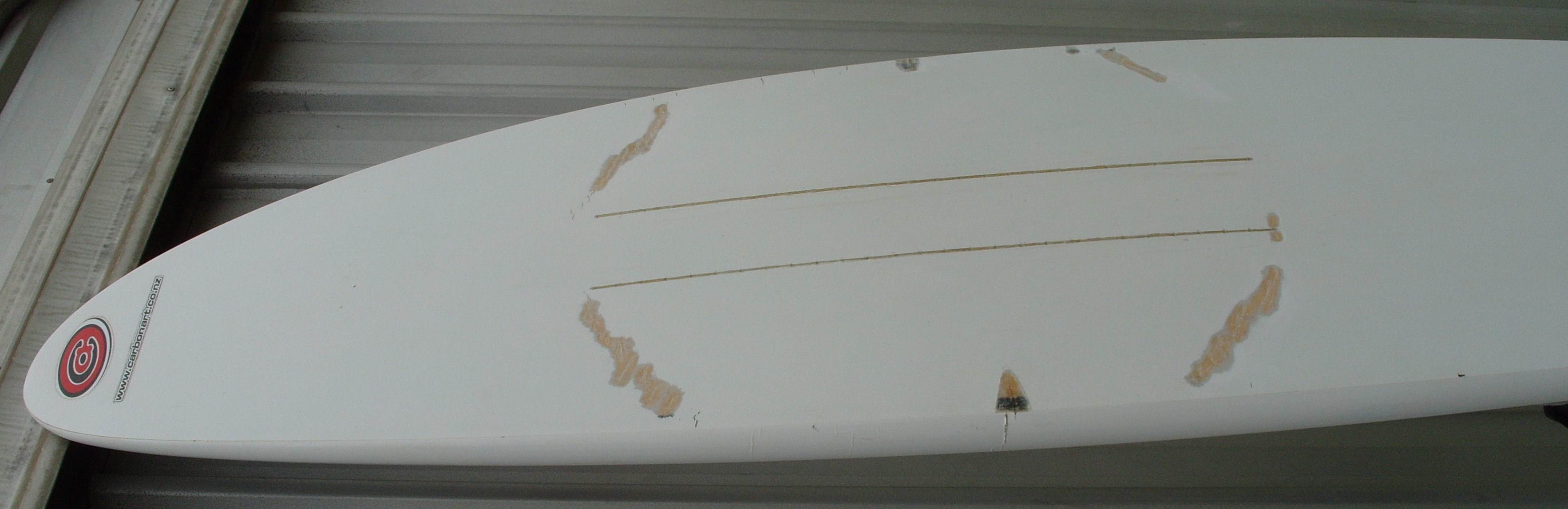 Carbonart delamination repair