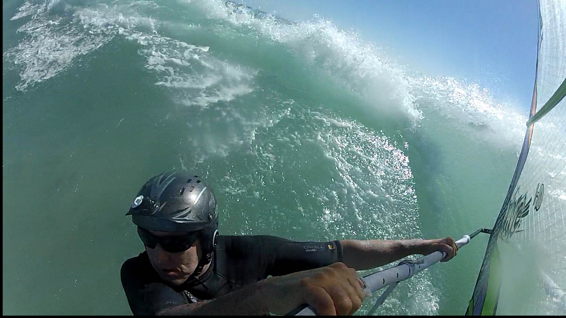 Robe Wave ride from on board