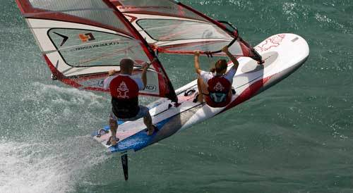 tandem windsurf