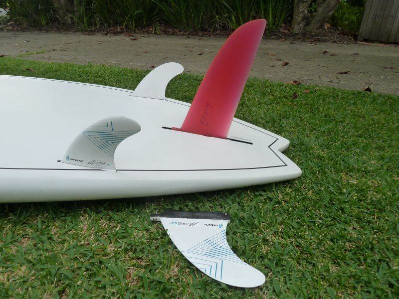 Slalom fin on Allwave