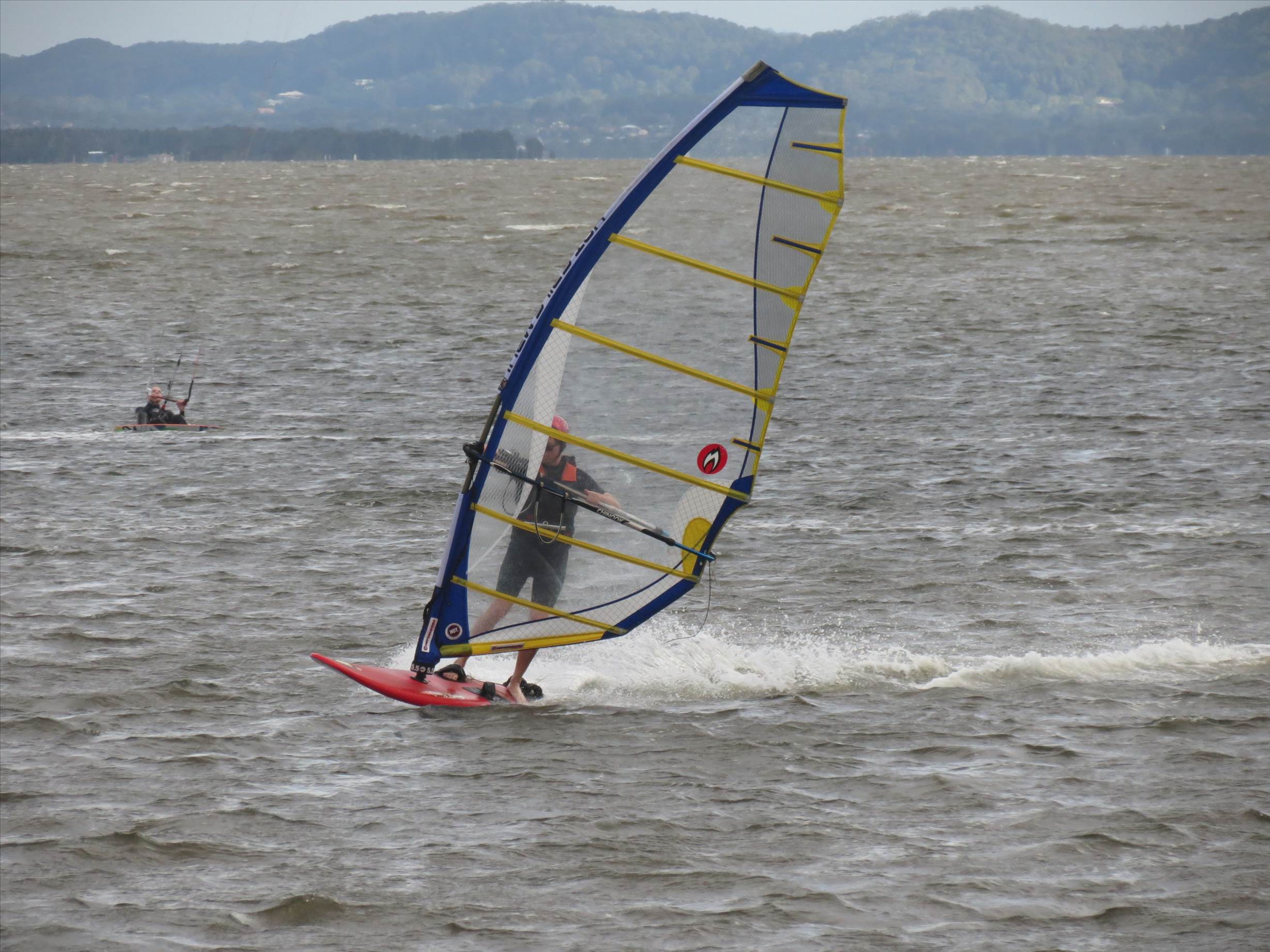 Flatwater action at Canton Beach