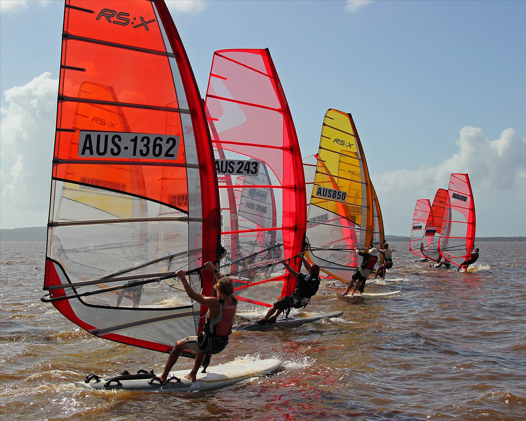 States Start line from last year