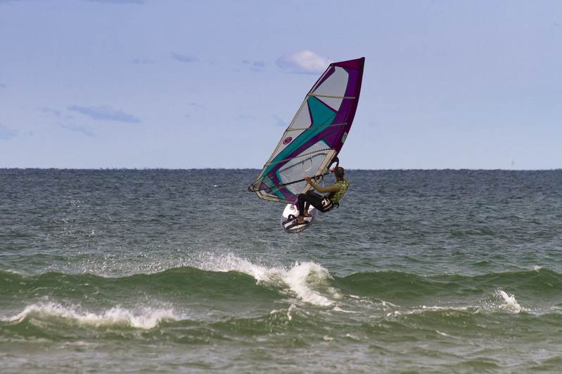 caloundra bar in a westerly