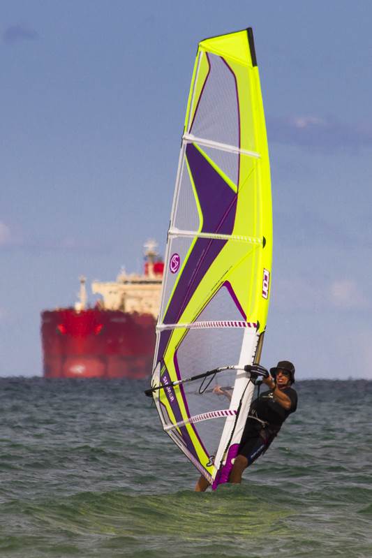 caloundra bar in a westerly
