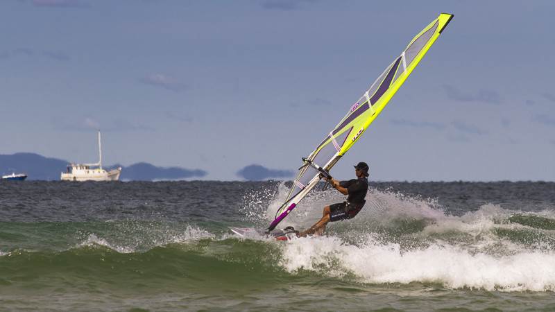caloundra bar in a westerly