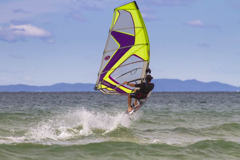 caloundra bar in a westerly