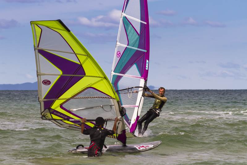 caloundra bar in a westerly