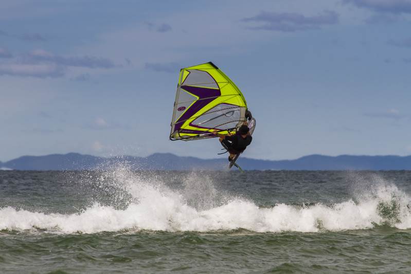 caloundra bar in a westerly