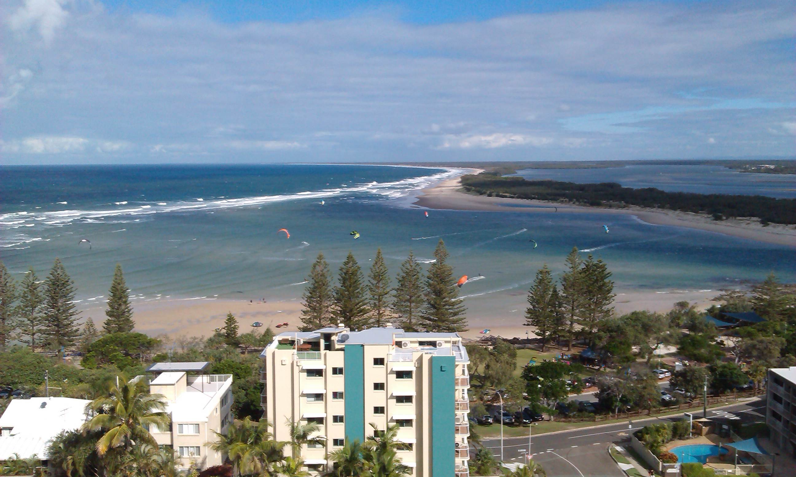 Caloundra Bar from Aspect Resort