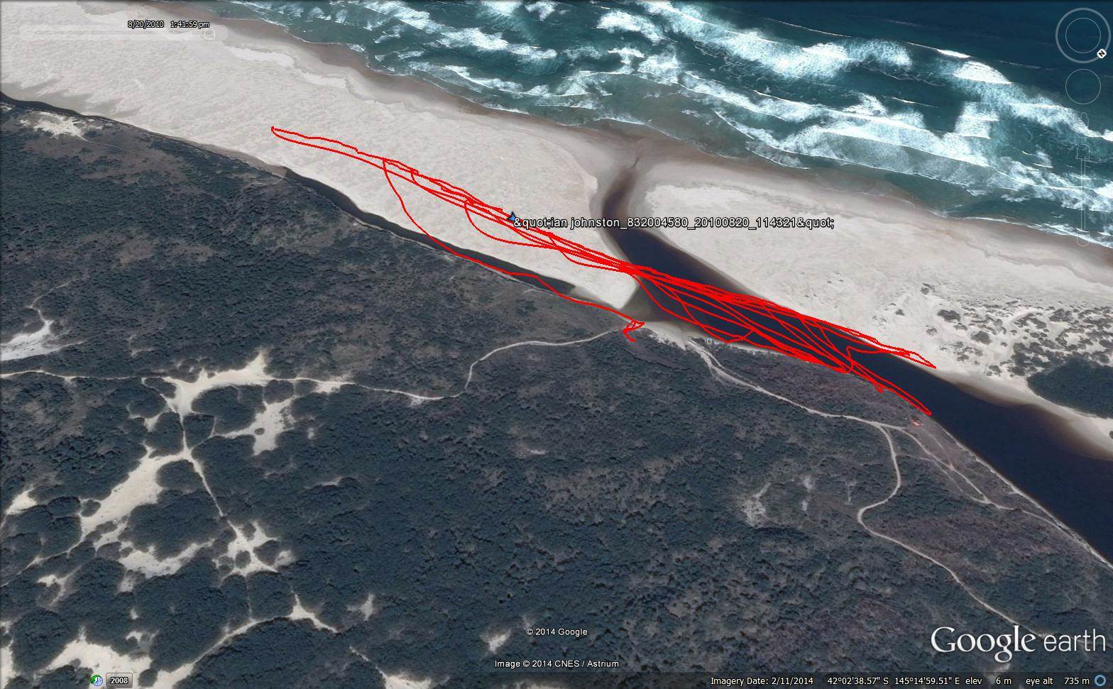 Henty tracks Aug 20 2010