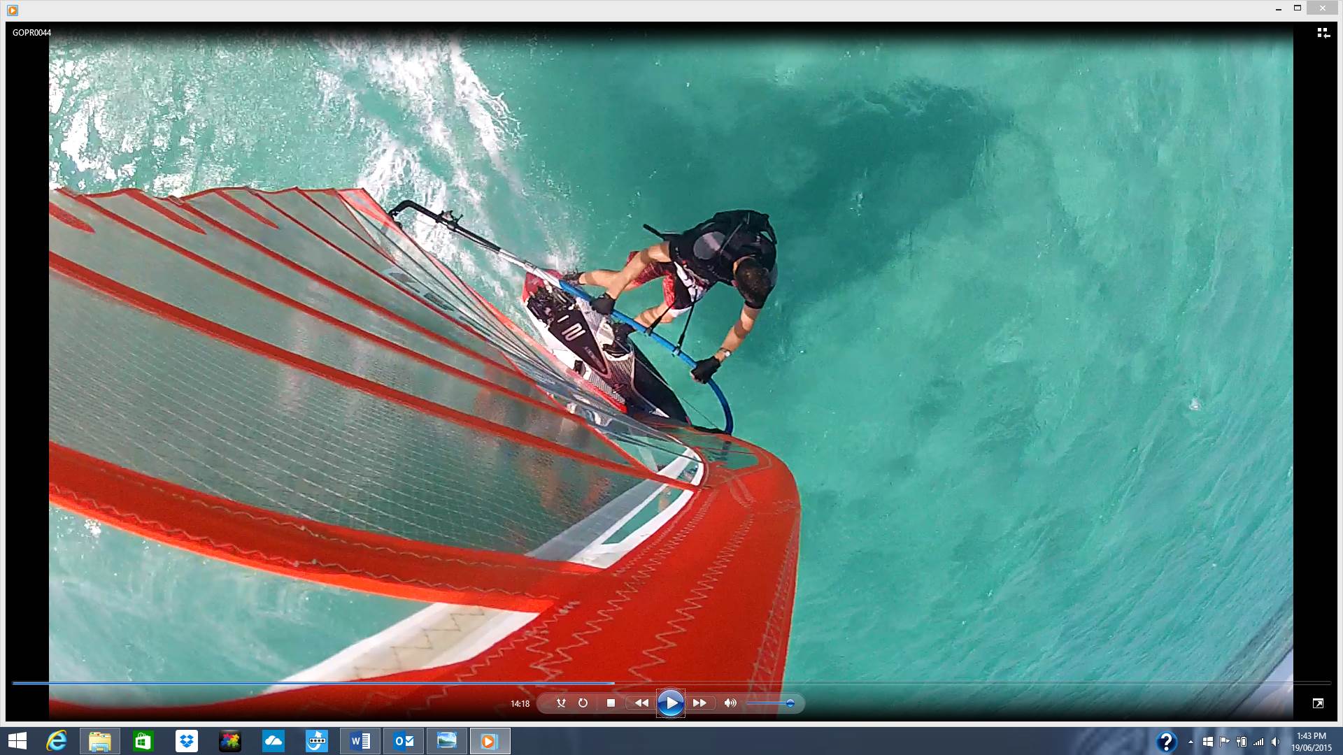 go pro screen shot nice water