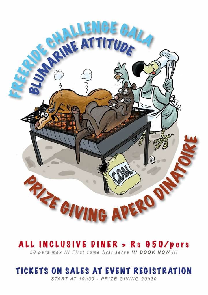 Mauritius Freeride Challenge 2015 prize giving