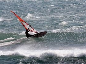 Photo courtesy Tanya Geraldton windsurfing face book page