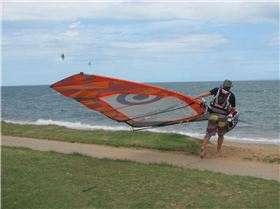 Windy Afternoon at Redcliffe