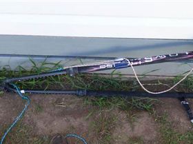 simple one sided Adjustable outhaul - 1