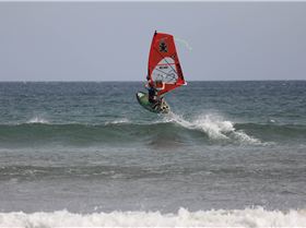 kids windsurfing Elli Halank age 10