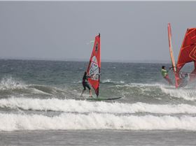 kids windsurfing Elli Halank age 10