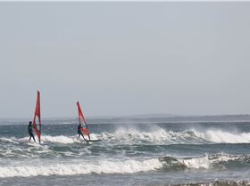 kids windsurfing Elli Halank age 10