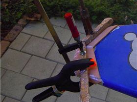 Bogging and clamping...