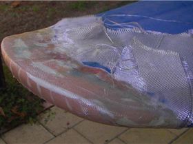 Glassing the outer layer