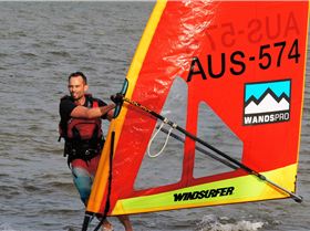 Wally sailing Vicky Point