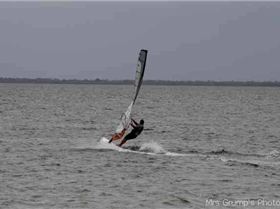 Richi gears up for the fastest run of the day