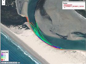 Trackmap sandy Point 11-06-16